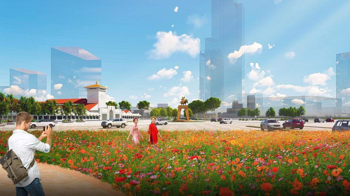 Một số hình ảnh phối cảnh về dự án cải tạo không gian trước chợ Bến Thành.