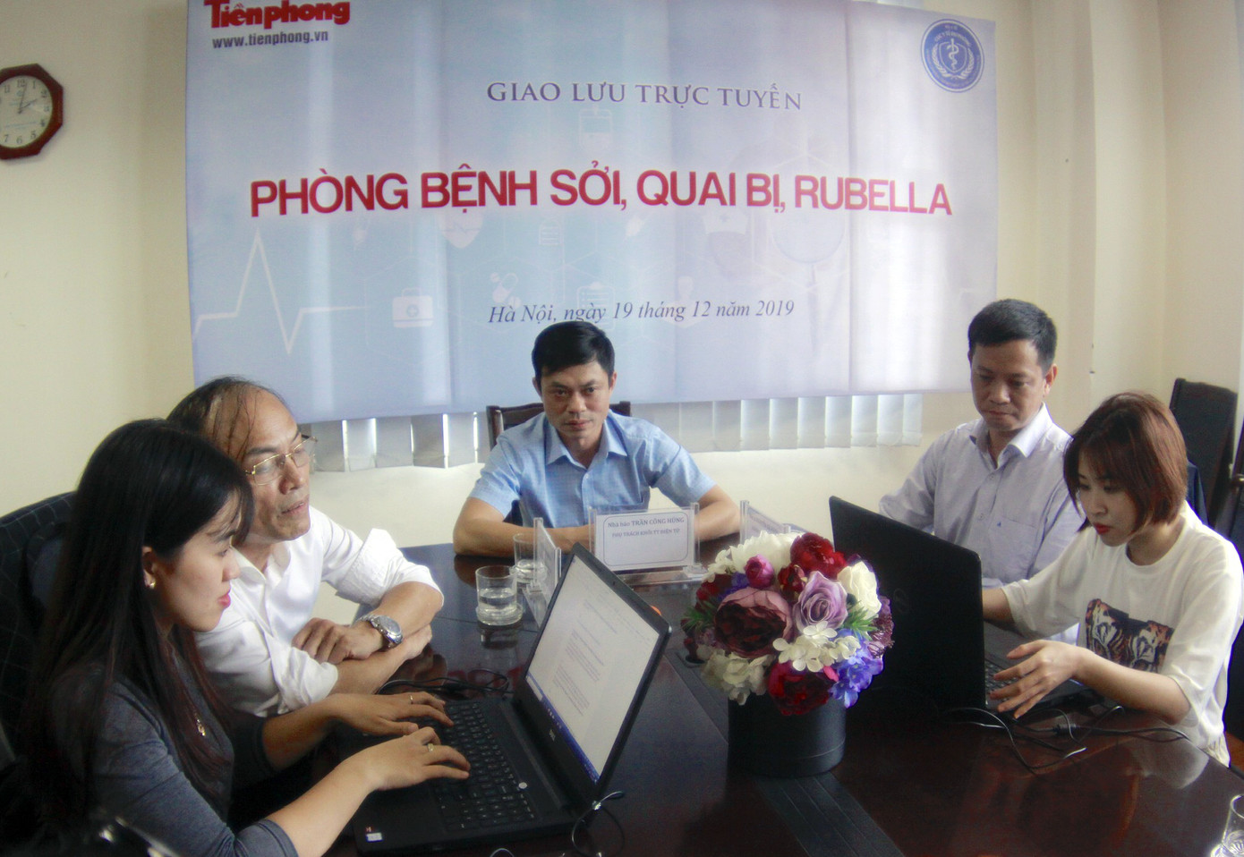 Giao lưu trực tuyến: Phòng chống bệnh Sởi - Quai bị - Rubella ảnh 2