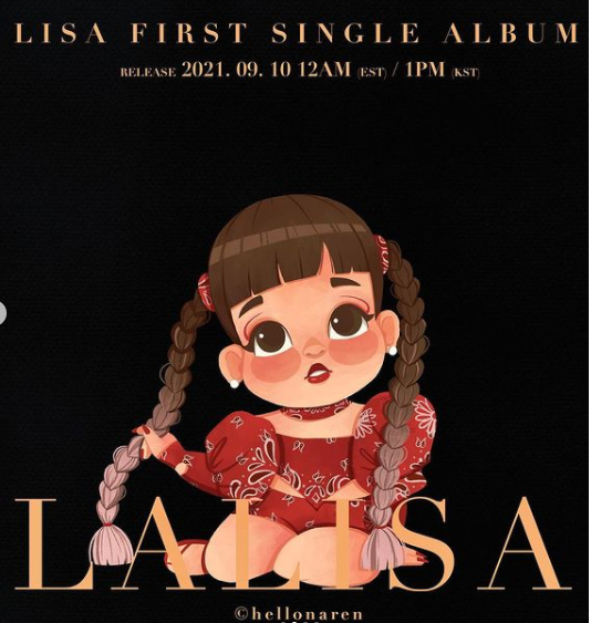 Bạn có nhận ra Lisa kiêu kì diện bộ trang phục mang tông màu đỏ được stylist "chế" lại từ khăn bandana này không? - Nguồn: @hellonaren Bạn có nhận ra Lisa kiêu kì diện bộ trang phục mang tông màu đỏ được stylist "chế" lại từ khăn bandana này không? - Nguồn: @hellonaren