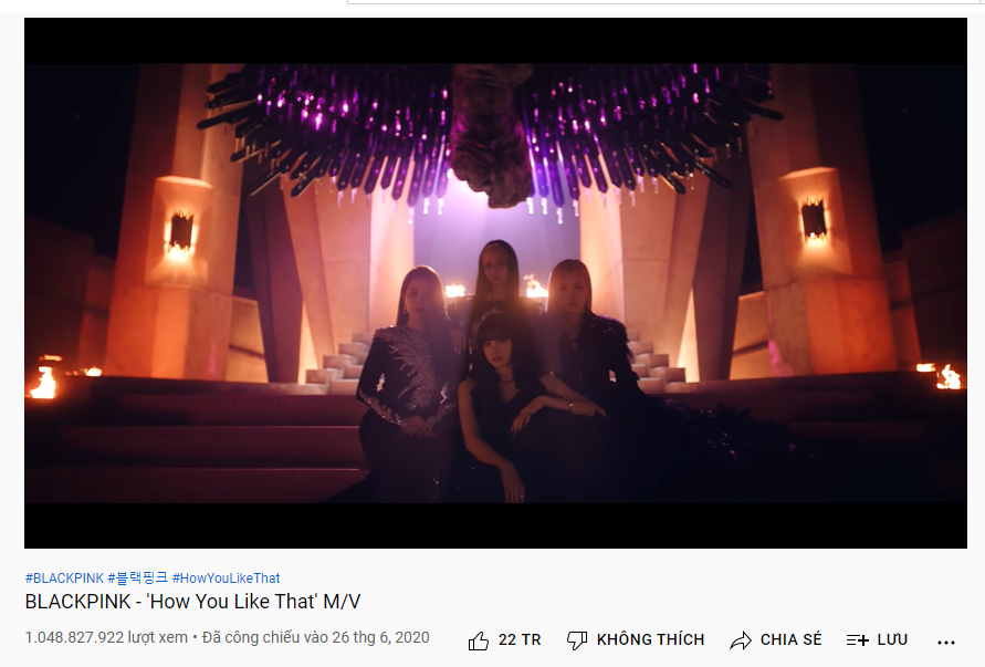 MV chính thức cũng chỉ mới cán mốc 1 tỷ views vào tháng 11 năm ngoái. MV chính thức cũng chỉ mới cán mốc 1 tỷ views vào tháng 11 năm ngoái.