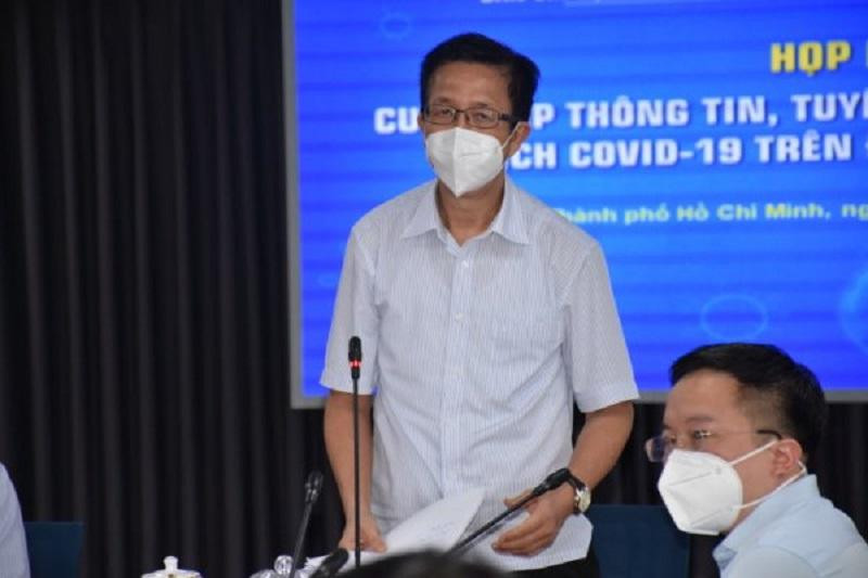 Ông Phạm Đức Hải cung cấp thông tin tại buổi họp báo chiều 24/8.