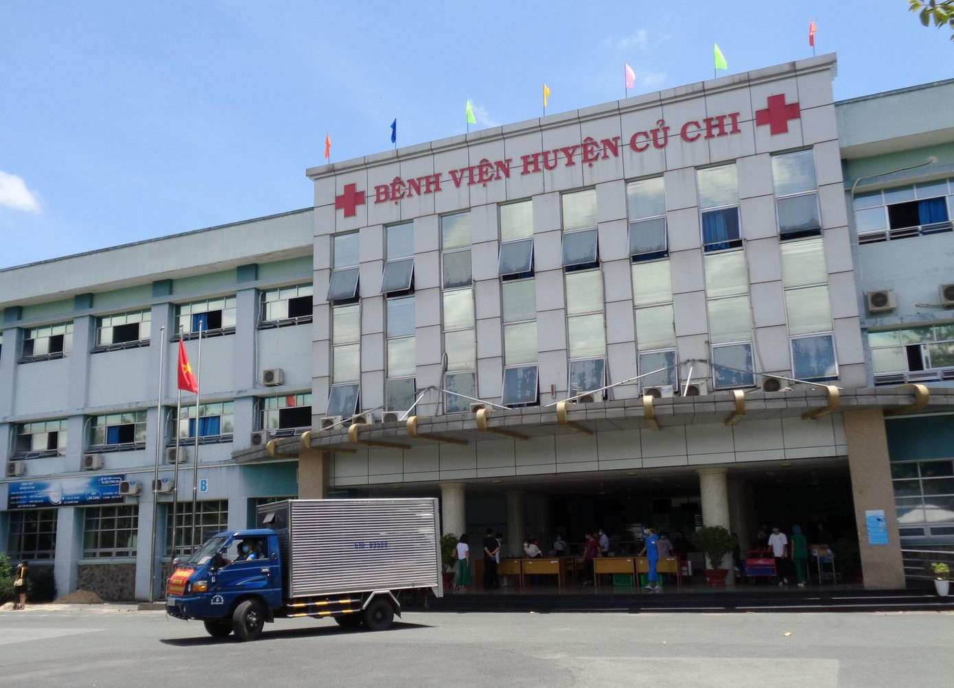 Bệnh viện huyện Củ Chi đang là thành trì vững chắc trong lĩnh vực điều trị cho bệnh nhân COVID-19.