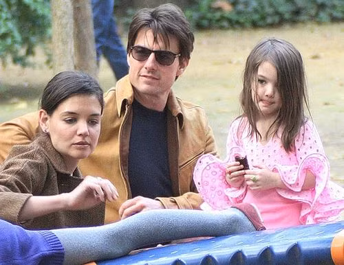 Gia đình Tom - Katie khi còn hạnh phúc