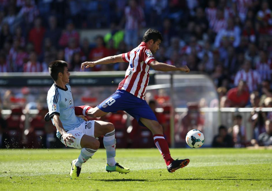 Costa của Atletico xếp thứ 2