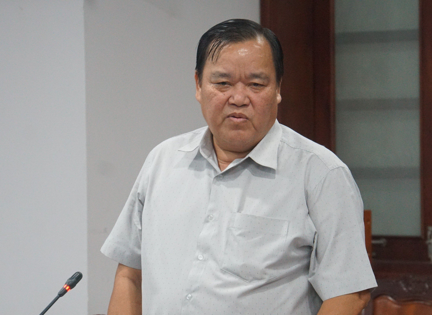 Ông Đặng Văn Ngọ - Tổng giám đốc Công ty cổ phần Cấp nước tỉnh Sóc Trăng Ông Đặng Văn Ngọ - Tổng giám đốc Công ty cổ phần Cấp nước tỉnh Sóc Trăng