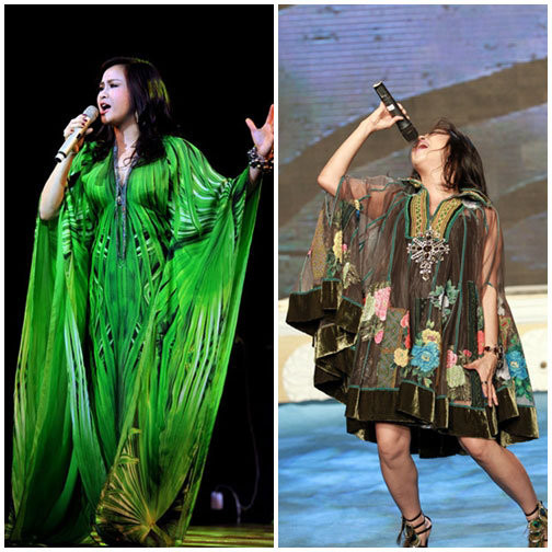 Phong cách của Thanh Lam đầy sự ngẫu hứng và rất phóng khoáng Thanh Lam với sự diêm dúa ở độ tuổi U50