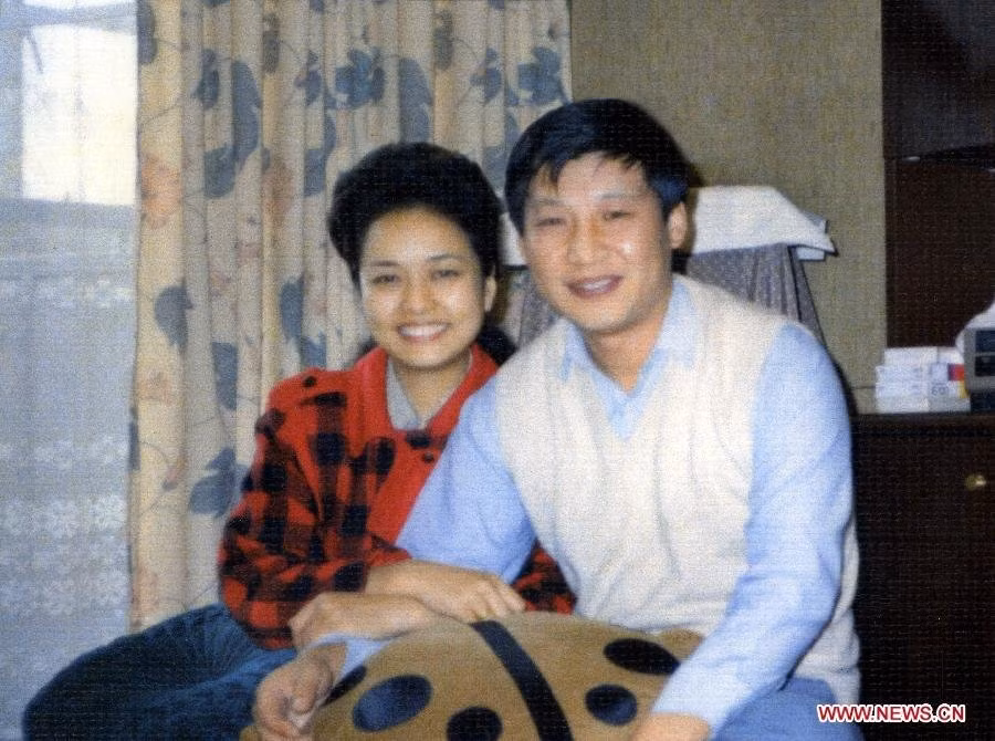 Vợ chồng ông Tập năm 1989