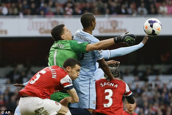 Arsenal-Man City (1-1): Níu chân nhau ở Emirates ảnh 13