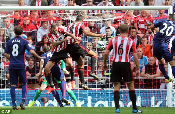 Sunderland vs M.U (1-1): Quỷ đỏ bất lực trước Mèo đen ảnh 6