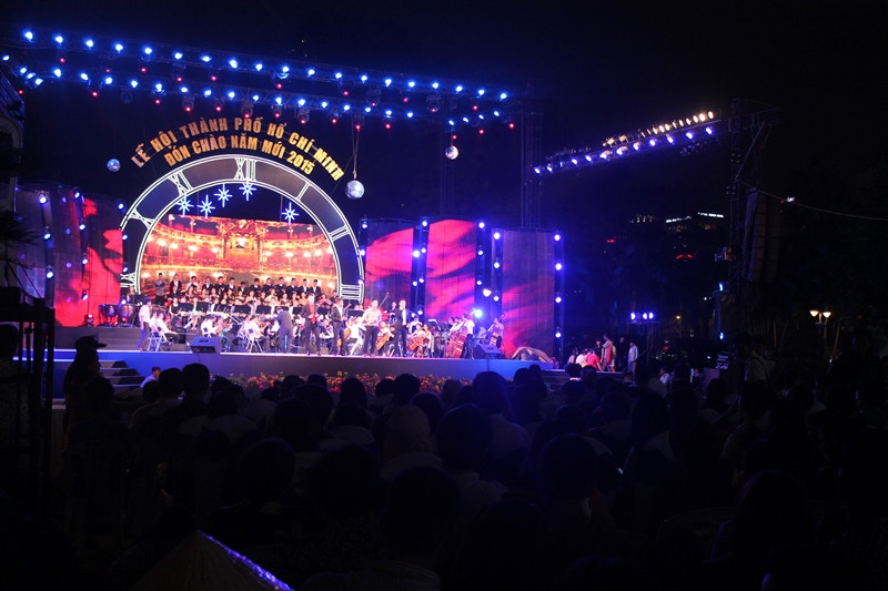 Rực sáng pháo hoa chào mừng năm mới 2015 ảnh 32