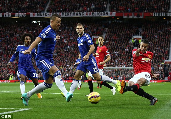 M.U vs Chelsea (1-1): Van Persie giải cứu 'Quỷ đỏ' ảnh 9