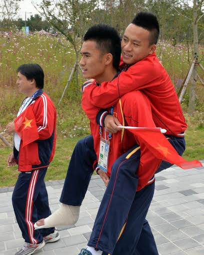 Ngôi sao của Olympic Việt Nam sớm chia tay với Asiad ảnh 1