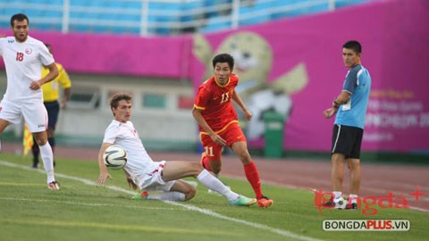 Thắng Kyrgyzstan 1-0, Olympic Việt Nam giành ngôi nhất bảng ảnh 3