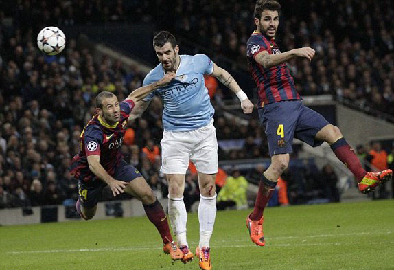 Man City-Barca (0-2): Messi giải lời nguyền ảnh 1