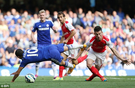 Chelsea vs Arsenal (2-0): Wenger lại ôm hận trước Mourinho ảnh 9