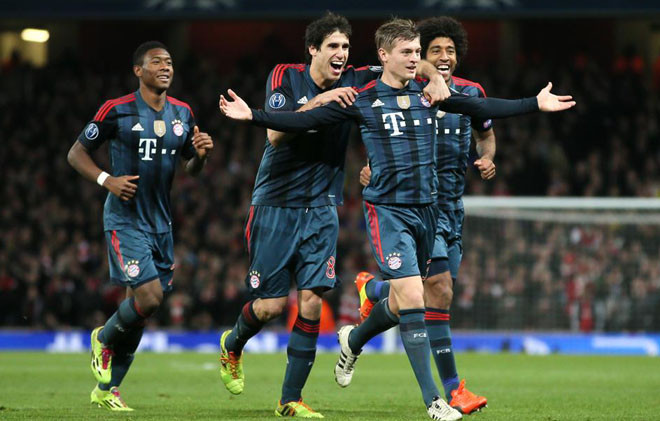 Hạ Arsenal, Bayern đặt một chân vào tứ kết ảnh 1