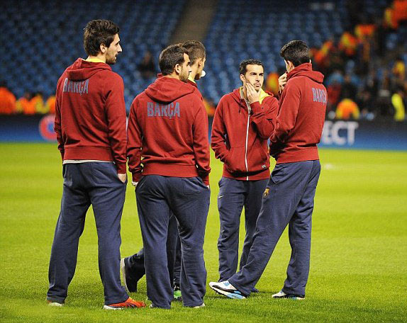 Man City-Barca (0-2): Messi giải lời nguyền ảnh 13