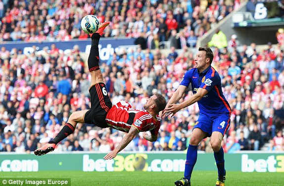 Sunderland vs M.U (1-1): Quỷ đỏ bất lực trước Mèo đen ảnh 5