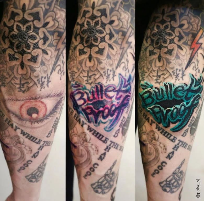 Bullet Proof che đi con mắt. Bullet Proof che đi con mắt.