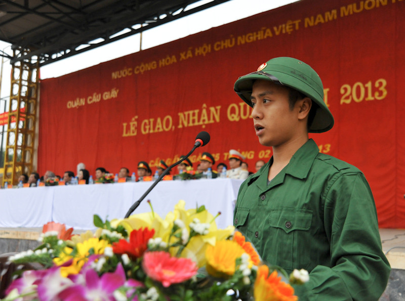 Tân binh thề