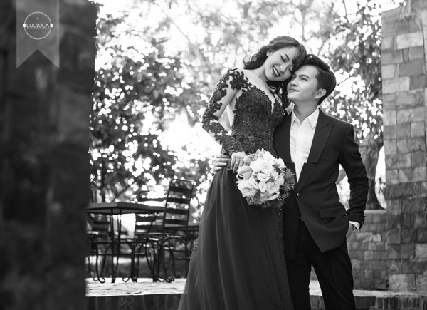 Ảnh cưới đẹp lung linh của ca sĩ Nam Cường và vợ 9x ảnh 10