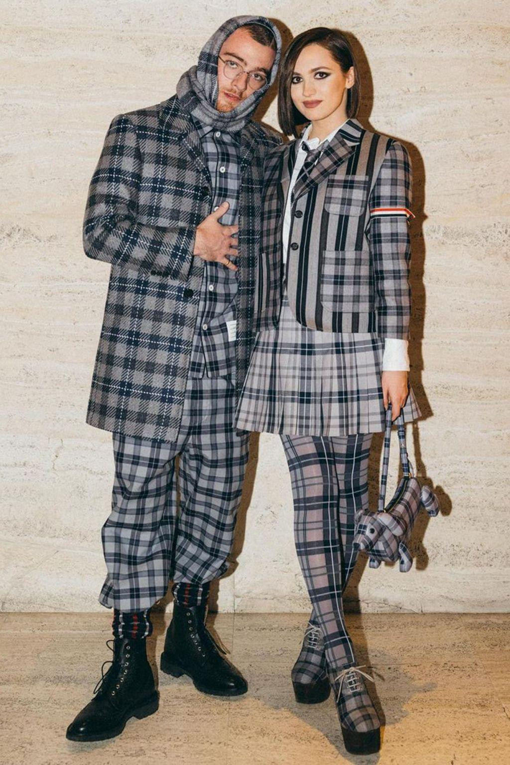 Angus Cloud và Maude Apatow cho thấy họ cũng sành điệu, "chất chơi" như các nhân vật của họ trong phim "Euphoria".