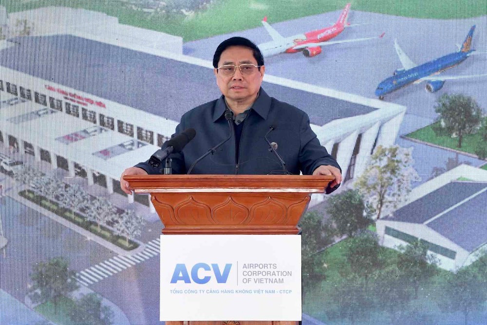 Thủ tướng Phạm Minh Chính tuyên bố khánh thành cùng lúc 4 công trình giao thông lớn, với tổng vốn đầu tư khoảng 18.000 tỷ đồng.