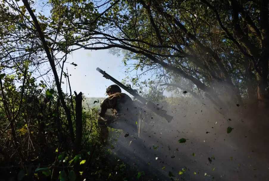 Tổng thống Ukraine luôn khẳng định rằng tình hình chiến trường không bế tắc. (Ảnh: Getty)