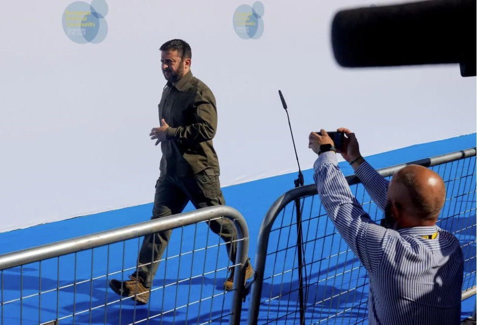 Tổng thống Ukraine Volodymir Zelensky. (Ảnh: Reuters) Tổng thống Ukraine Volodymir Zelensky. (Ảnh: Reuters)