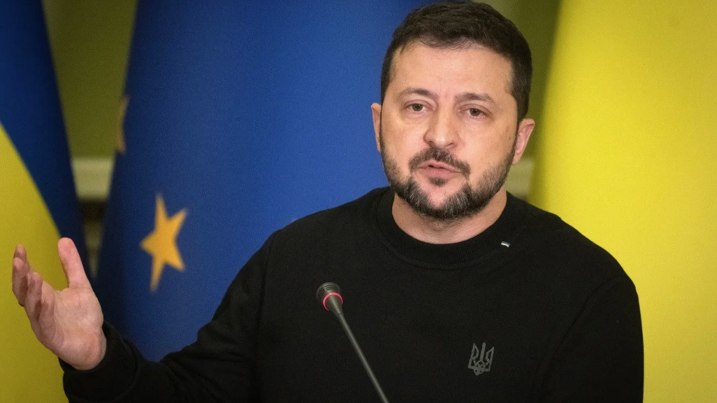 Tổng thống Ukraine Volodymir Zelensky. (Ảnh: AP) Tổng thống Ukraine Volodymir Zelensky. (Ảnh: AP)