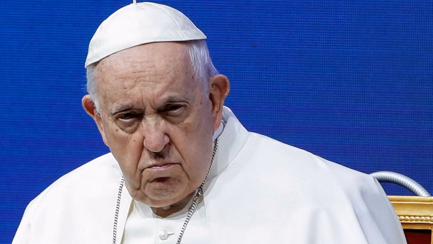 Giáo hoàng Francis. (Ảnh: Sky News) Giáo hoàng Francis. (Ảnh: Sky News)
