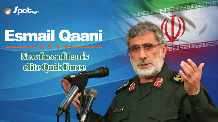 Ông Esmail Qaani, chỉ huy nhóm tinh nhuệ của Lực lượng vệ binh cách mạng Iran. (Ảnh: CGTN) Ông Esmail Qaani, chỉ huy nhóm tinh nhuệ của Lực lượng vệ binh cách mạng Iran. (Ảnh: CGTN)