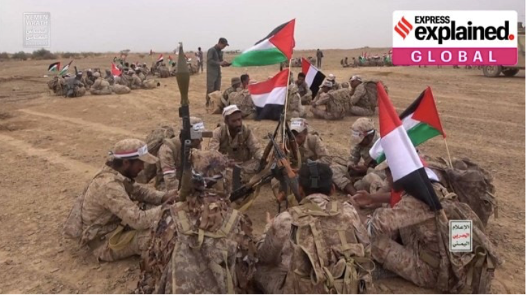 Lực lượng Houthi ở Yemen.0