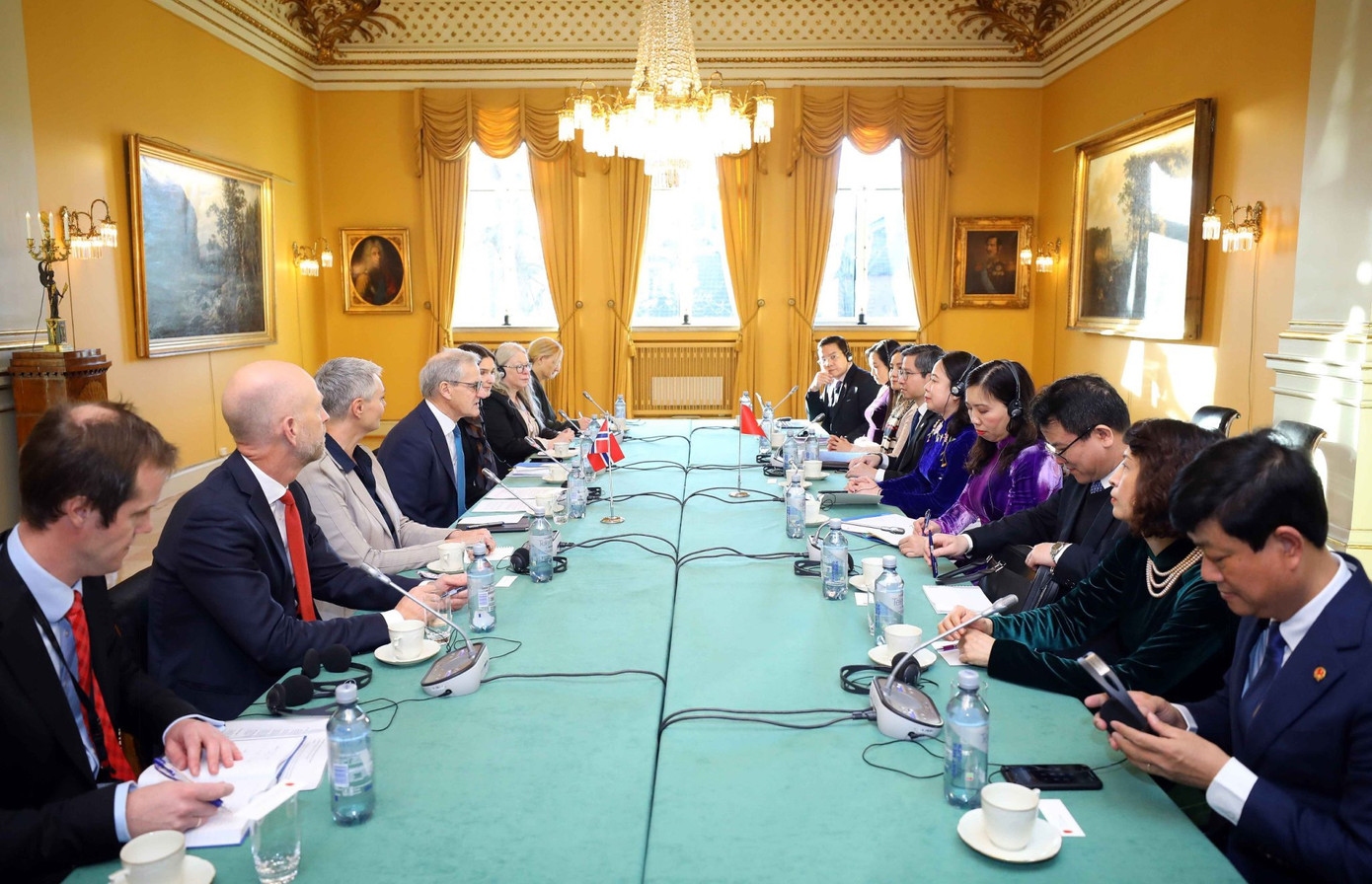 Cuộc hội đàm ngày 23/11. (Ảnh: Mofa) Cuộc hội đàm ngày 23/11. (Ảnh: Mofa)