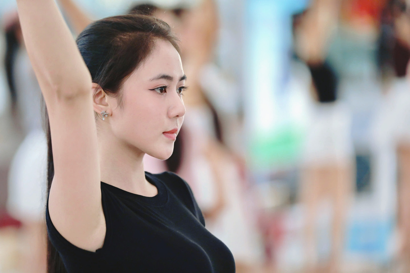 Thí sinh tập luyện cho chung kết Hoa hậu Việt Nam 2024. Ảnh: Hồng Vĩnh. Thí sinh tập luyện cho chung kết Hoa hậu Việt Nam 2024. Ảnh: Hồng Vĩnh.