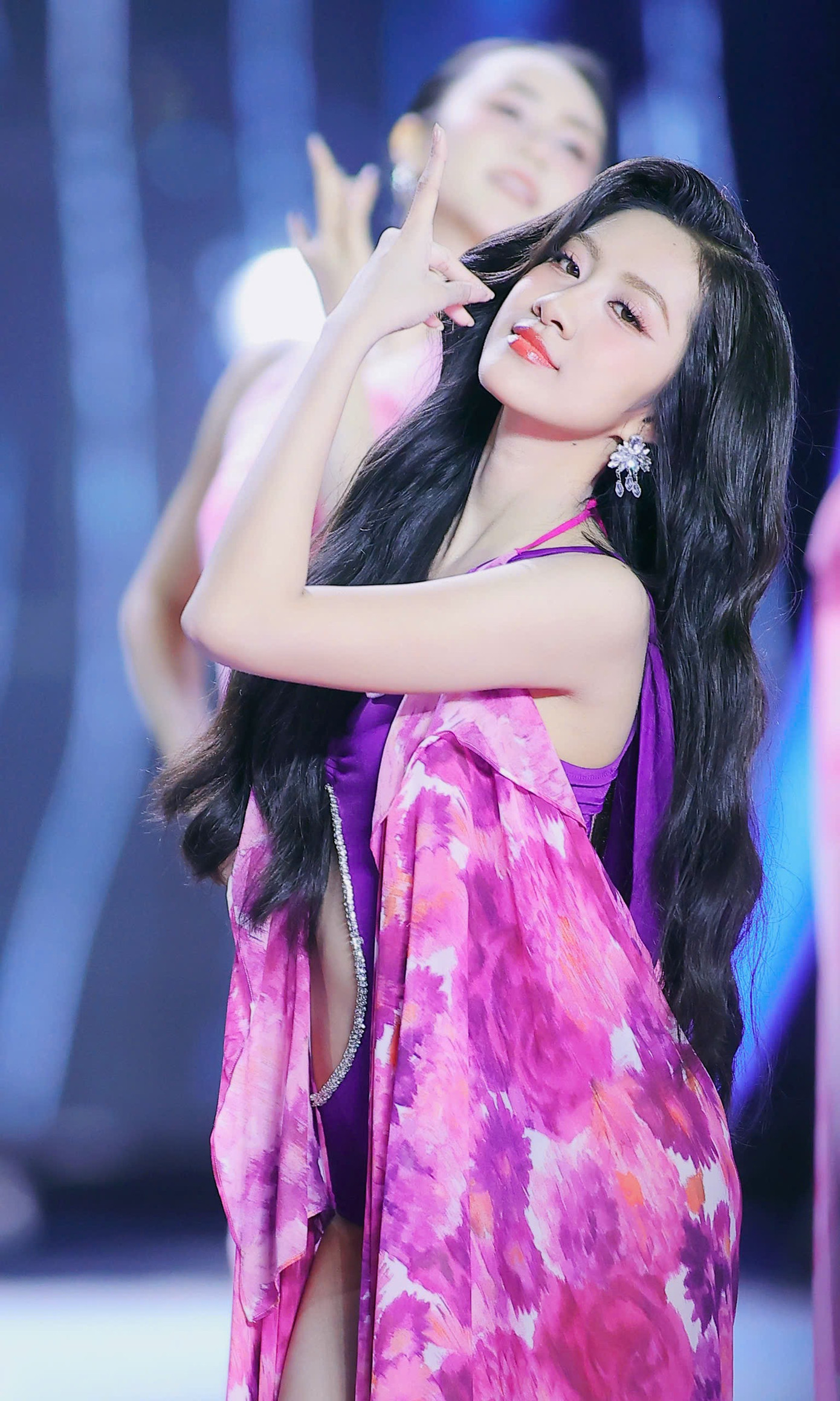 Các phần thi của Hà Trúc Linh trong đêm chung kết. Ảnh: Trọng Tài.