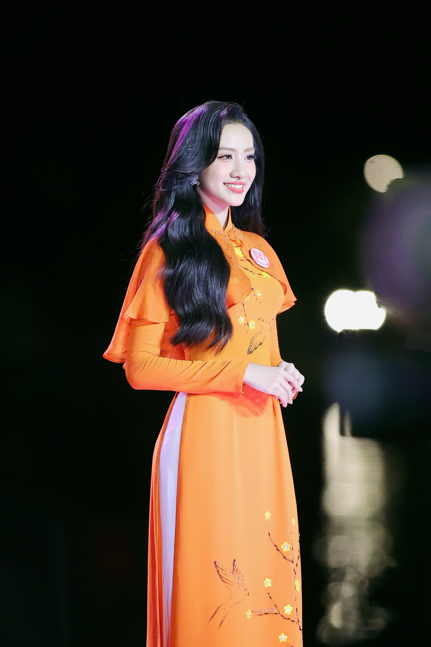 Các phần thi của Hà Trúc Linh trong đêm chung kết. Ảnh: Trọng Tài.