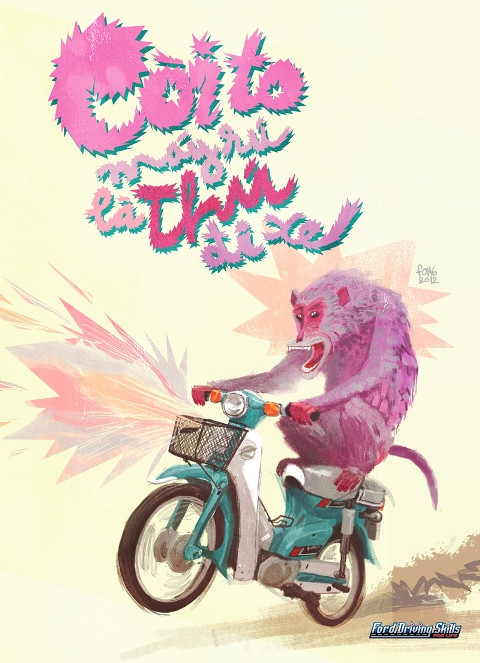 Còi to máy rú ...