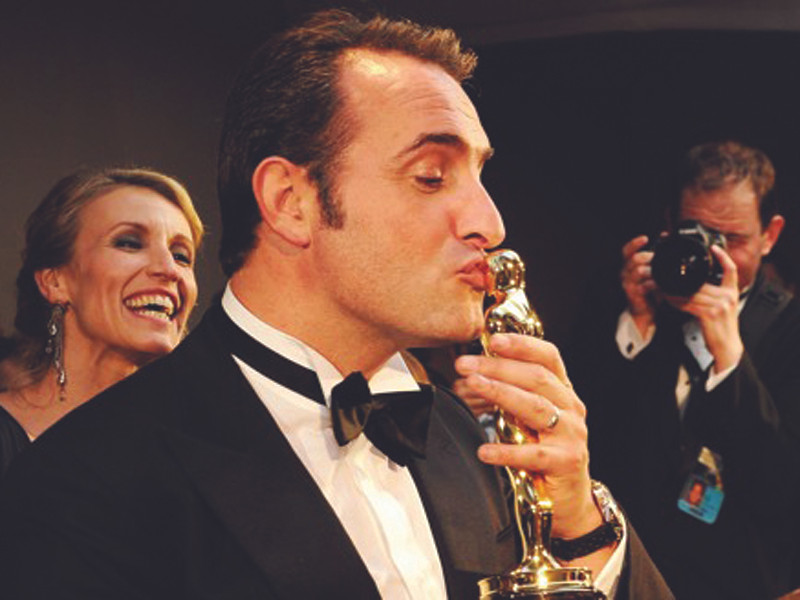 Jean Dujardin, nghệ sĩ đa diện. Ảnh: Reuters