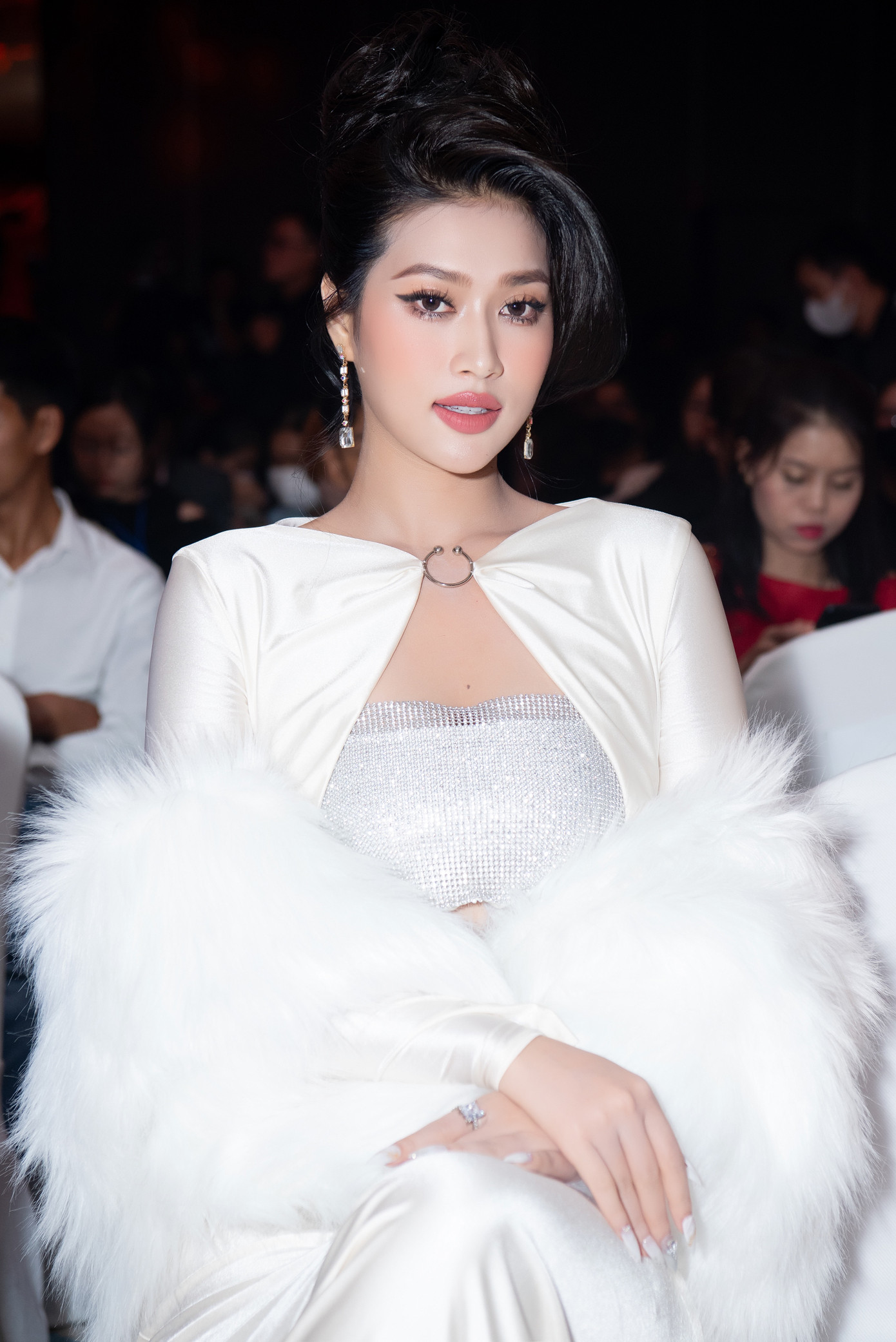 Các người đẹp gửi lời chúc Ngọc Hằng sẽ đạt thành tích cao tại Hoa hậu Liên lục địa 2023.