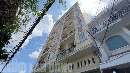 Chung cư mini trong con hẻm nhỏ trên đường Trường Chinh Chung cư mini trong con hẻm nhỏ trên đường Trường Chinh