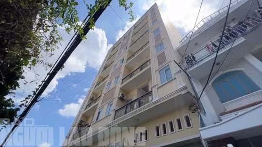 Chung cư mini trong con hẻm nhỏ trên đường Trường Chinh