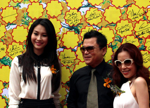 Hoa hậu Thu Thảo có mặt tham gia chương trình. Hoa hậu Thu Thảo có mặt tham gia chương trình