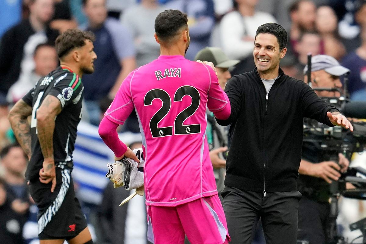 Mikel Arteta cần toan tính cho đại chiến với Man City. Ảnh: AP