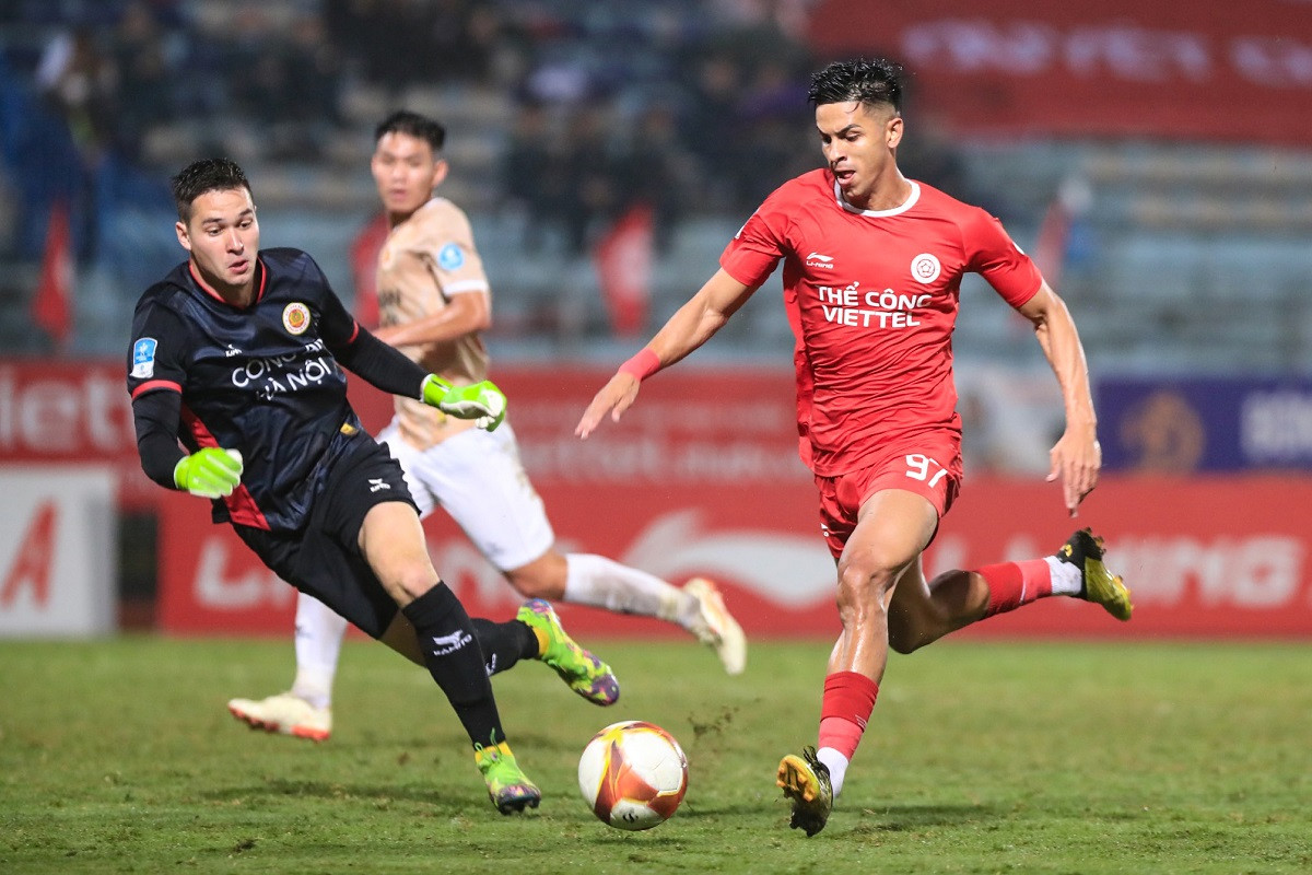 Pedro Henrique tạo ra khác biệt lớn cho Thể Công-Viettel