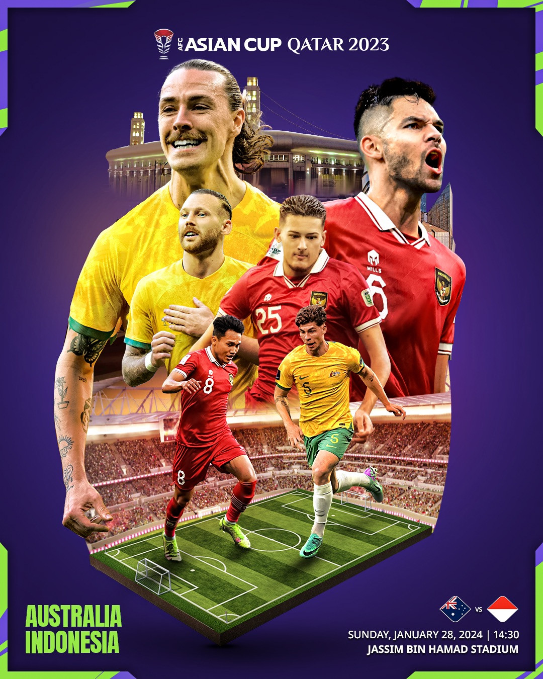 Australia loại Indonesia khỏi Asian Cup 2023 ảnh 1