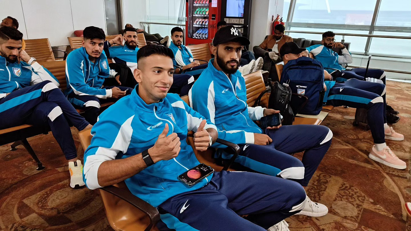 Các cầu thủ Ấn Độ đã đến Qatar Các cầu thủ Ấn Độ đã đến Qatar