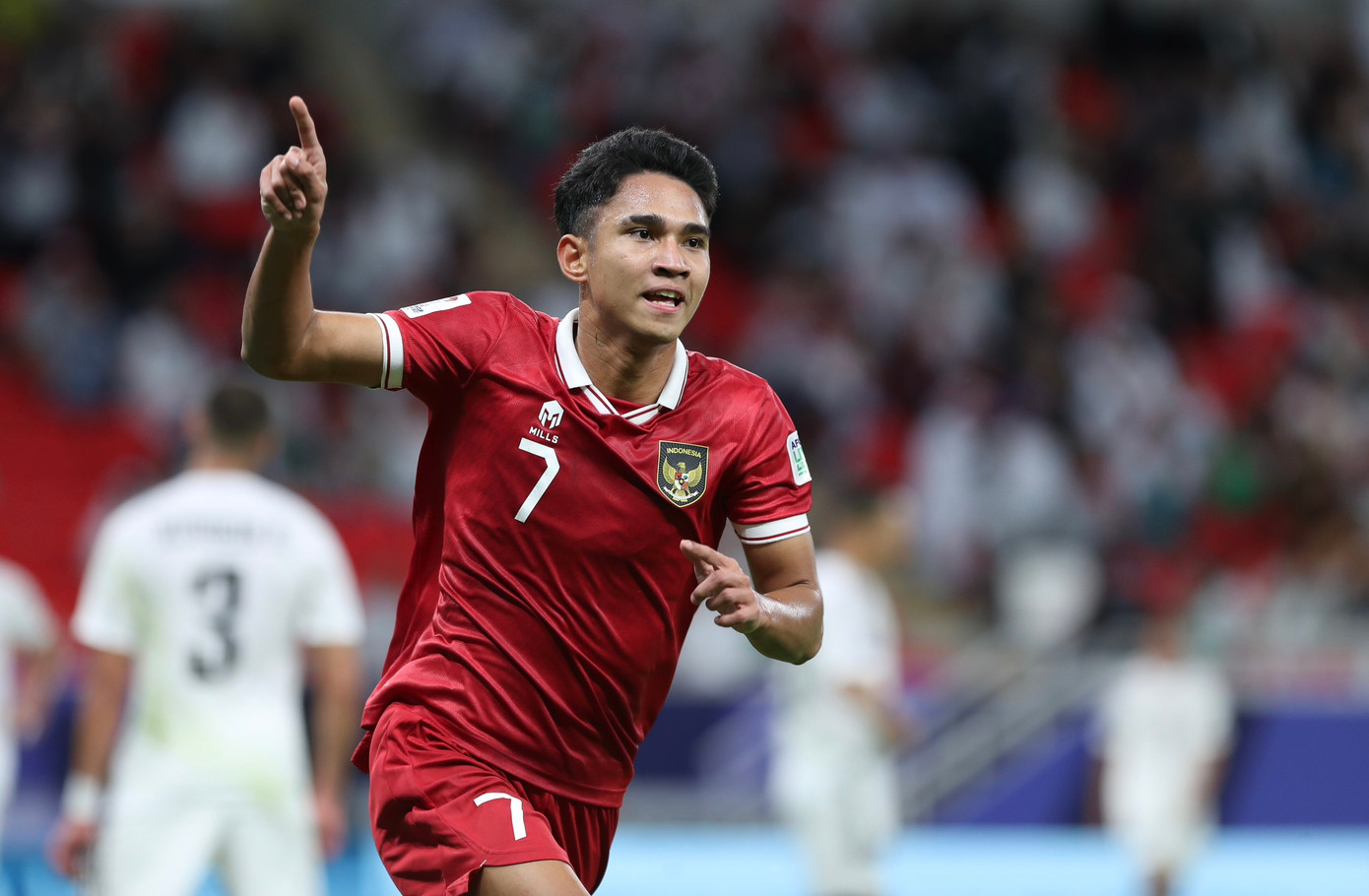 Ferdinan khiến người hâm mộ Indonesia vỡ òa sung sướng. Ảnh: Hữu Phạm