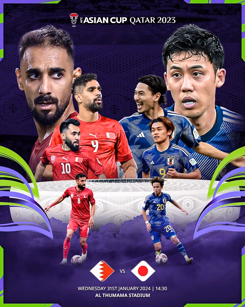 Thắng áp đảo Bahrain, Nhật Bản thẳng tiến vào tứ kết Asian Cup 2023 ảnh 2