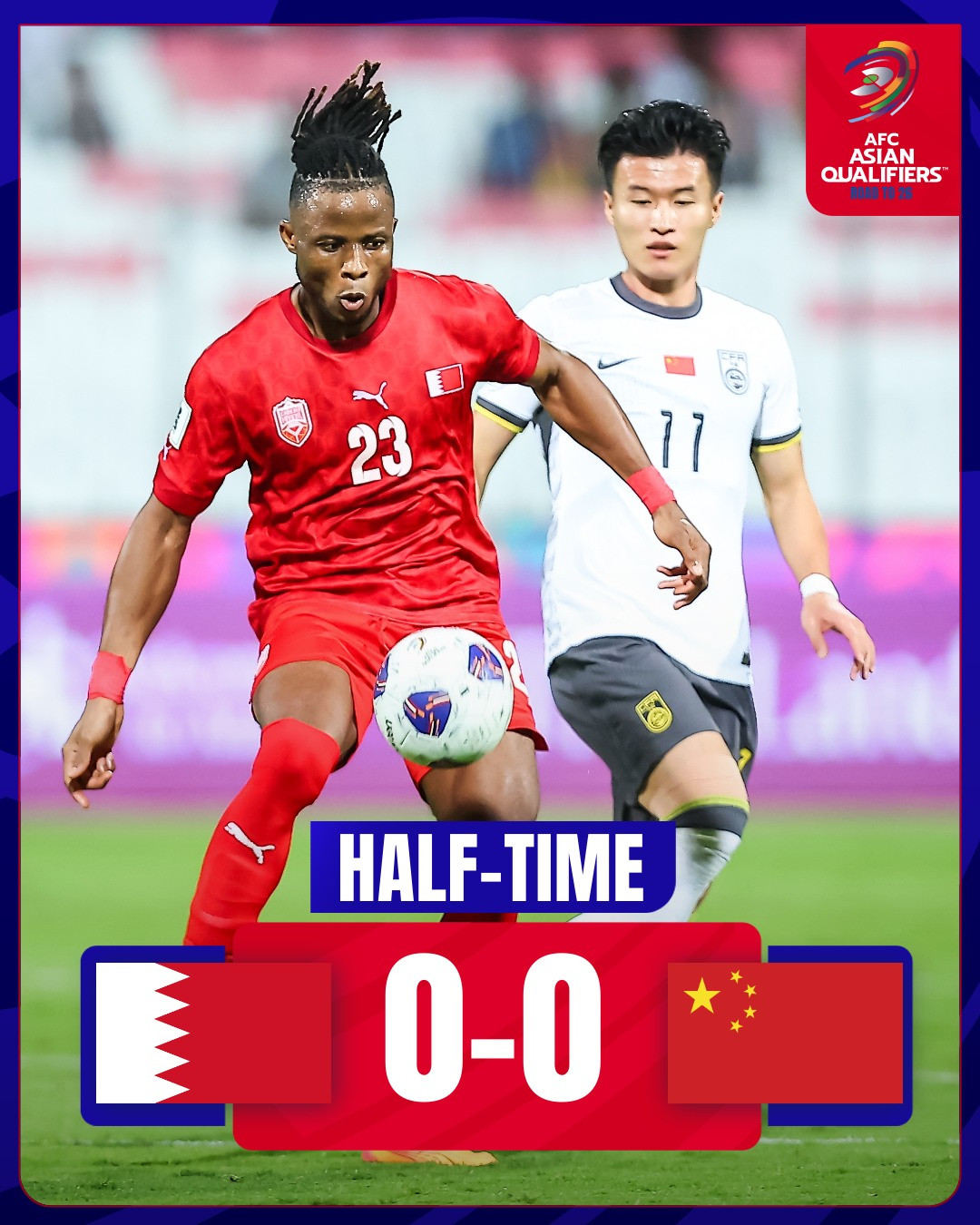 Tuyển Trung Quốc thắng nghẹt thở Bahrain, thắp lại hy vọng đi World Cup 2026 ảnh 2 Tuyển Trung Quốc thắng nghẹt thở Bahrain, thắp lại hy vọng đi World Cup 2026 ảnh 2